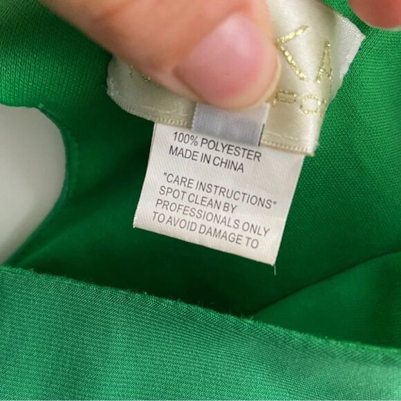 Nika Niki Kapoor Green Maxi Dress Gown Size 12 - Picture 5 of 7